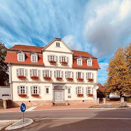 Poststation Zum Alten Forstamt Morschen Buitenkant foto